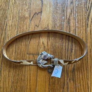 Vintage Equestrian horsehair belt